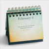 Example page of the Anxious For Nothing Perpetual Calendar