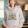 Detail of the Irish Coat of Arms Full Color Hoodie