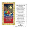 Paper Prayer for Jubilee 2025 Holy Card