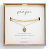 Packaging for the gold Sacred Heart Bracelet