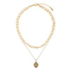 Gold Sacred Heart Necklace