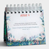 Example of a calendar page in the Perpetual Calendar One Minute with God