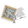 Mini Risen Christ Statue & Holy Card