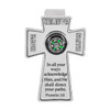 Always Have Faith Cross Auto Visor Clip