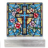 Tabletop LED Cross Decor shown with bottom packaged
