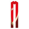 5127 Holy Spirit Overlay Stole in Dupion