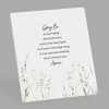 Glory Be Ceramic Plaque designed for hanging on wall or tabletop display