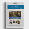 Boxed Thomas Kinkade Get Well Cards - set of 12 cards and 12 envelopes