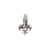 Detail of the Small Sterling Fleur de Lis Pendant