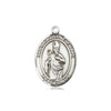 Detail of the 18IN Sterling St. Augustine of Hippo Necklace