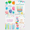 Each of the 4 designs in A Masterpiece of God Boxed Birthday Cards