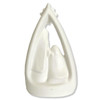 Back of the Lite-Up Ceramic Nativity Statue