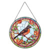 Glass Robin Suncatcher