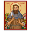 4.5x6 St. Fiacre Icon