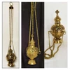 10-136D Brass Censer Details