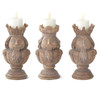 Shown with tealight candles that are purchased separately and are not included with your purchase