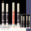 Advent Set in Artisan Wax / Sarum Blue 51% Beeswax