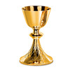 5425 14oz Chalice with Hand Chiseled Net Design