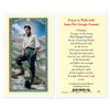 Laminated St. Pier Giorgio Frassati Prayer Card