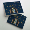 Set of Peace Nativity Christmas Cards