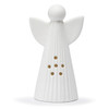 Ceramic LED Angel Figure shown with light off