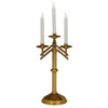 K485 Brass Altar Candelabra -3