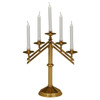 K485 Brass Altar Candelabra -5