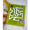 Another example of an inside page within the The Beginner's Bible Christmas Sticker Book
