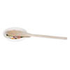 God Bless Our Home Spoon Rest shown with a wooden spoon in place