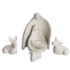 Modern Style Nativity Set with six pieces