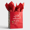 Back side of the Medium Christmas Joy Gift Bag