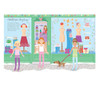 Another example of the inside pages of Sticker Dolly Christmas Book