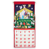 Joy to the World Plush Advent Calendar with all figures on the nativity