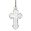 R6323 Glass Cross Ornament