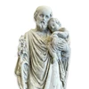 Detail of the 8IN Stone St. Joseph Statue