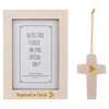 2-Piece Baptism Frame & Ornament Set