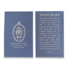 Memorare Prayer Card