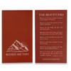 The Beatitudes Prayer Card