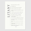 5x7 Litany of the Present Moment Print