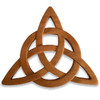 Wood Trinity Knot Wall Hanging