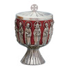 AS-176-1 Covered Ciborium with Red Enamel | 250 Host Capacity