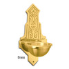 43483C Holy Water Font from Excelsis Brass