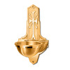 24583C Holy Water Font Brass