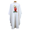 Saint John the Baptist Chasuble from Beau Veste Collection of Saints Series Pure White