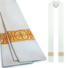 Assisi Overlay Stole in Elias Ecru