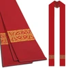 Assisi Overlay Stole in Elias Red