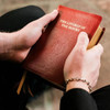 2nd Ed. Vol. IV Liturgy of the Hours shown in the hands of a person