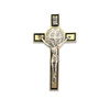 Gold/Black St. Benedict Visor Clip