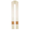 White and Gold Overlay Stole from Theological Threads