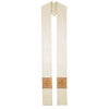White and Gold Overlay Stole from Theological Threads